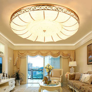 led吸顶灯客厅大灯卧室2020年新款特亮灯具欧式80cm圆形超亮水晶