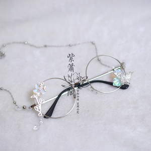 【紫箫阁】古风流苏眼镜创意汉服配饰复古眼镜