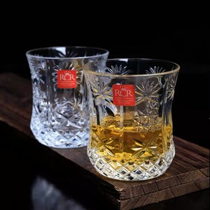 RCR进口水晶欧式古典杯威士忌杯特饮杯鸡尾酒杯水杯威士忌酒樽