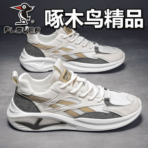 啄木鸟男鞋夏季透气薄款网面鞋男士运动休闲鞋青年潮流百搭老爹鞋