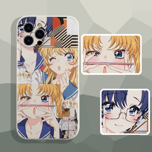 日系漫画少女手机壳苹果