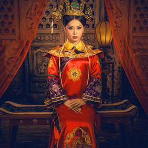 清朝皇后服装租赁 如懿传甄嬛清朝服装 延禧攻略同款服装出租