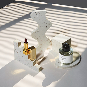 摄影水磨石几何立方体拍摄道具摆件摄影ins产品拍照展示台正方体