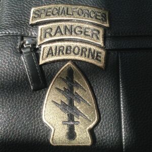 4件套美国特种部队 游骑兵 空降兵 陆军特种部队刺绣魔术贴军迷贴
