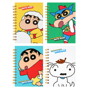 韩国代购蜡笔小新正品笔记本本子可爱日记卡通学习记事本cs103