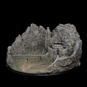 weta魔戒周边海尔姆深谷手办号角堡树脂静态摆件指环王圣盔谷雕像