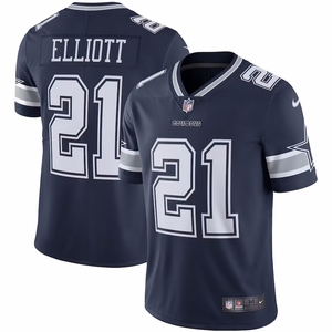 NFL美职橄榄球联盟 Cowboys 达拉斯牛仔队 Elliott 埃利奥特 球衣