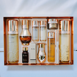 韩国ohui欧惠极致套盒四件套水乳黄金安瓶精华面霜三件套补水修复