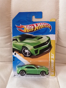 hot wheels 风火轮 chevrolet 2012 camaro zl1 雪佛兰科迈罗 绿