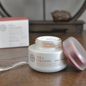 现货the face shop菲诗小铺红石榴眼霜50ml淡化细纹黑眼圈紧致