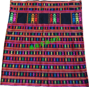 海南保亭黎锦/黎族筒裙/纯手工黎族筒裙/b款(原始长款)