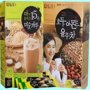 韩国进口丹特八宝茶山药+谷物代餐杂粮粉营养坚果谷物茶早餐