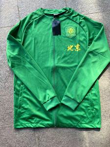 新款北京国安球迷足球训练服N98外套大尺码儿童长袖亲子队服球衣
