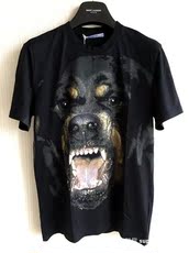 现货givenchy rottweiler tee /纪梵希gvc黑色老款大狗头短袖