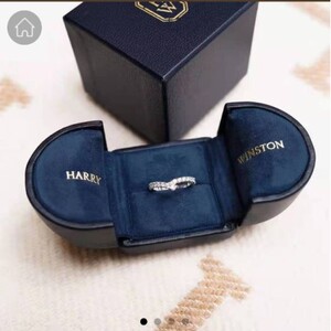 【小花奢侈品】何响外  harry winston ribbon  钻石戒指港码10码