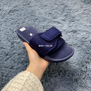 adidas/阿迪达斯 chancletas hu 菲董联名魔术贴拖鞋 fy6140