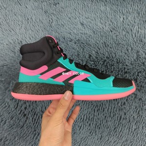 Adidas/阿迪达斯 Marquee Boost 男子中帮实战缓震篮球鞋 EH2373