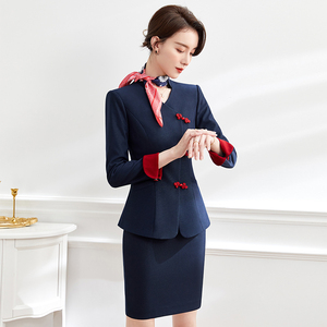 女士小西装职业装工作服女式套装西服外套通勤ol物业售楼处工装