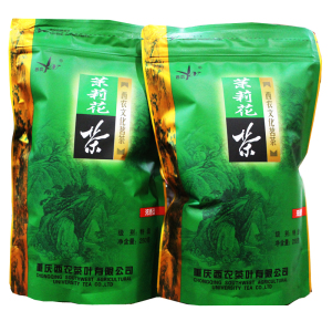 重庆西农茉莉花茶 特级浓香型250克大众实惠袋装耐泡茉莉花茶新茶