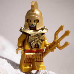 乐高lego 亚特兰蒂斯 人仔 atl020 海王 海神波塞冬 7985