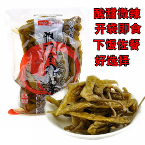 天津雅玛屋唐辛子辣椒酸甜辣椒酱菜泡椒下饭小菜600g即食佐餐蔬菜