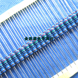 rj16金属膜电阻 1w 250欧 250r 0.25k 1% 1w五色环电阻 铜脚100只