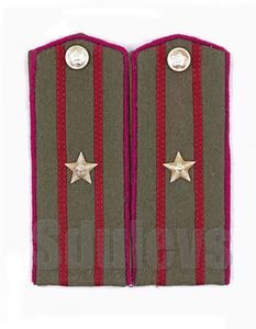 二战苏联m43制式军官肩章军衔套装——步兵