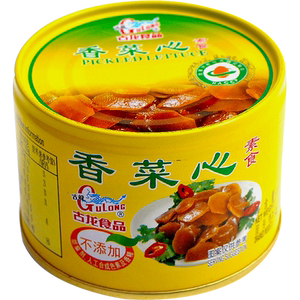古龙香菜心170g素食罐头下饭酒菜熟食小吃脆菜芯脯酱瓜酱菜美食品