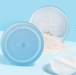 日本freeplus芙丽芳丝亮颜定妆蜜粉散粉持久控油保湿持妆提亮8g
