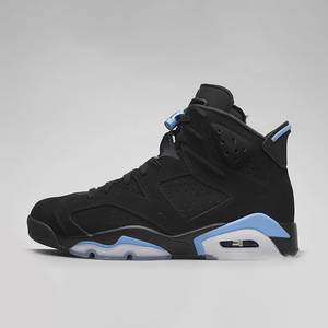 air jordan 6 unc aj6 乔6黑蓝 北卡蓝 384664-006