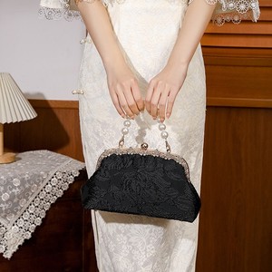 女珍珠手拿包手提小包晚宴复古中式国风搭配旗袍气质送妈妈的礼物