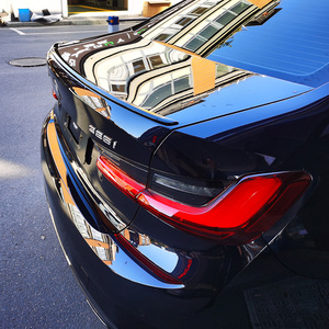 宝马3系尾翼 320/325li/i3压尾翼 碳纤维纹改装 新3系耀夜小尾翼