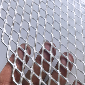 菱形吊顶钢丝铁网片外墙装饰网格铝合金拉网隔断背景墙铝板拉伸网