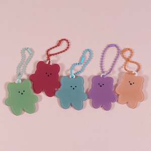 韩国ins同款软糖小熊亚克力挂链钥匙扣airpods保护套挂饰背包挂件
