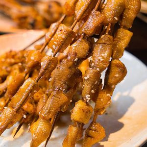 临期处理 蒙西娜鸡脚筋串约20串烧烤食材鸡脚筋冷冻半成品烧烤