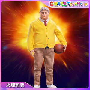 nova studio灌篮高手1/6可动湘北白发鬼教练胖子安西手办人偶现货