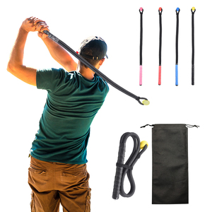 高尔夫挥杆练习器 挥杆体能训练绳 延迟下杆释放 训练器材 挥鞭棒