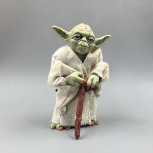 星球大战 绝地武士 yoda 尤达大师 可动 公仔 手办 摆件 模型