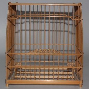 南京绣眼鸟笼全留青尖榫大镶顶香草门亮笼香草门板笼绣眼笼