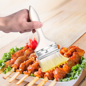 80 143人付款  天猫 厨瑞烧烤刷子油刷酱刷商用耐高温猪毛刷不掉毛