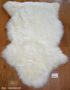 特大澳洲整张羊皮地毯地垫 客厅 真皮毛一体羊羔皮 卧室床前毯Y11