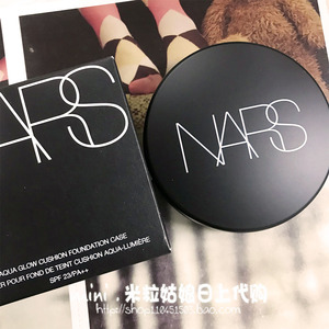 nars/纳斯 水凝光润 水光肌圆盒气垫 长效保湿遮瑕