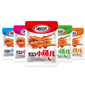 现在能发湖北省的零食】湘岳零食小鱼儿香辣小鱼仔鱼干洞庭湖辣条