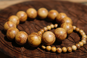 「秘鲁圣木」手串 香木质珠串 净化 提频  高油脂老料 108颗