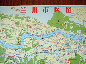 兰州地图