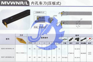 数控刀杆 内孔车刀 s25s-mvwnr16 冲冠特卖 厂家直销