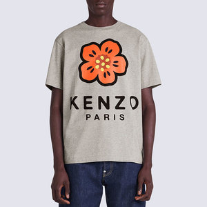 kenzo seasonal logo classic t-shirt 小花logo  短袖t恤 男款