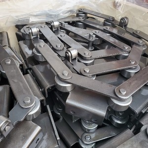 厂家直销 链板线链条 平板输送机链条 节距100输送链p75p120 125