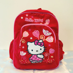 sanrio三丽鸥 hello kitty凯蒂猫 可爱儿童女孩 双肩包 书包 5096
