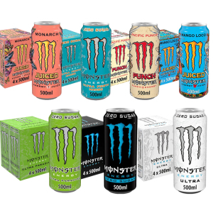 英国直邮进口monster energy ultra drink怪物 魔爪能量功能饮料